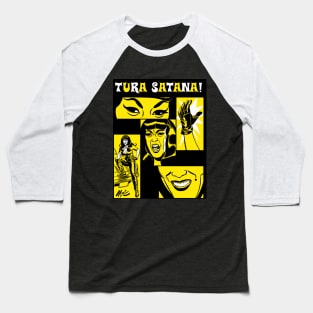 Tura Satana! by Mitch O'Connell Baseball T-Shirt